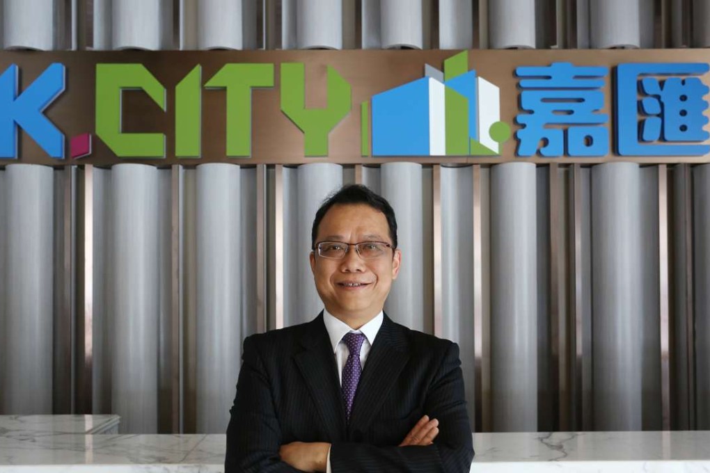 Oliver Lam , chief financial officer of K Wah International Holdings, the developer behind the “K City” development at Kai Tak. Photo: Jonathan Wong