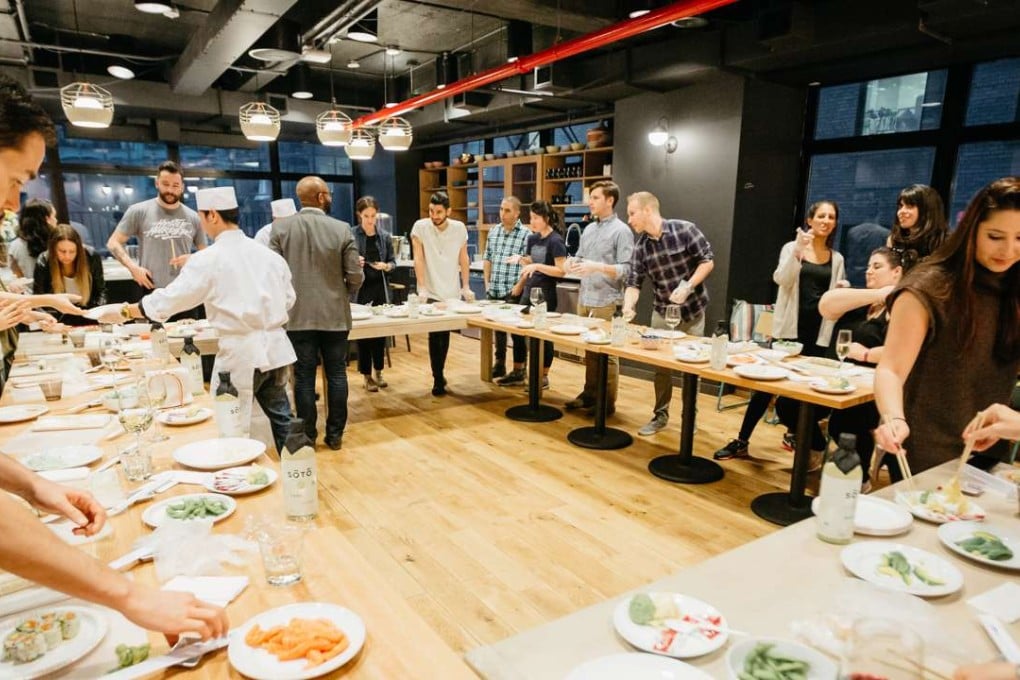 WeLive encourages residents to enjoy a communal lifestyle.