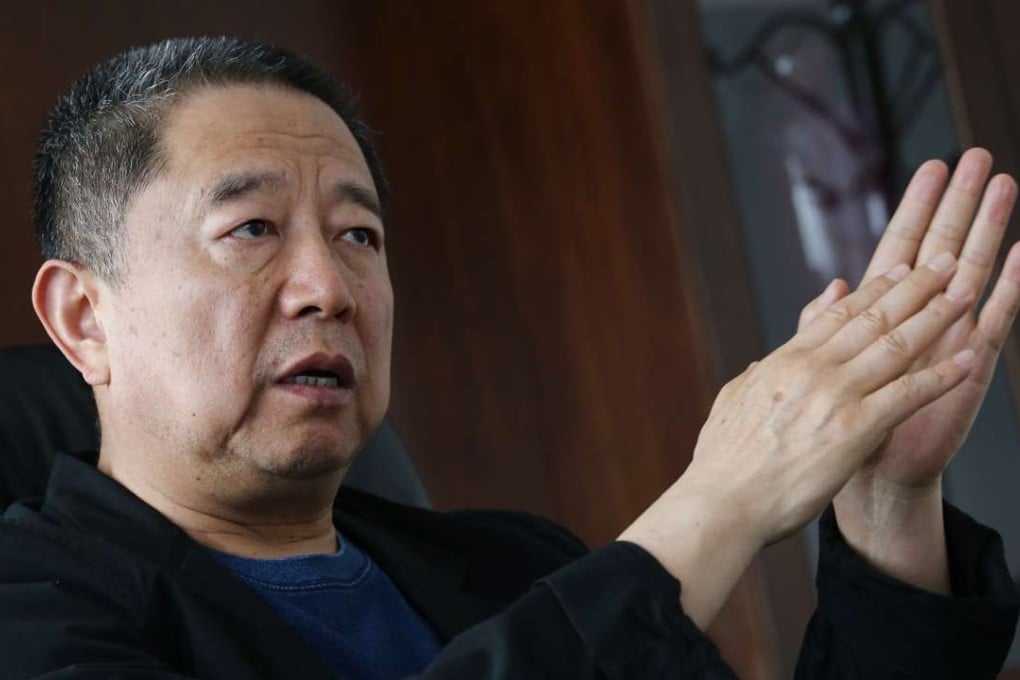 Central China Real Estate’s founder and chairman Hu Baosen says he wants to achieve 60 billion yuan in contracted sales in 2019. Photo: Jonathan Wong