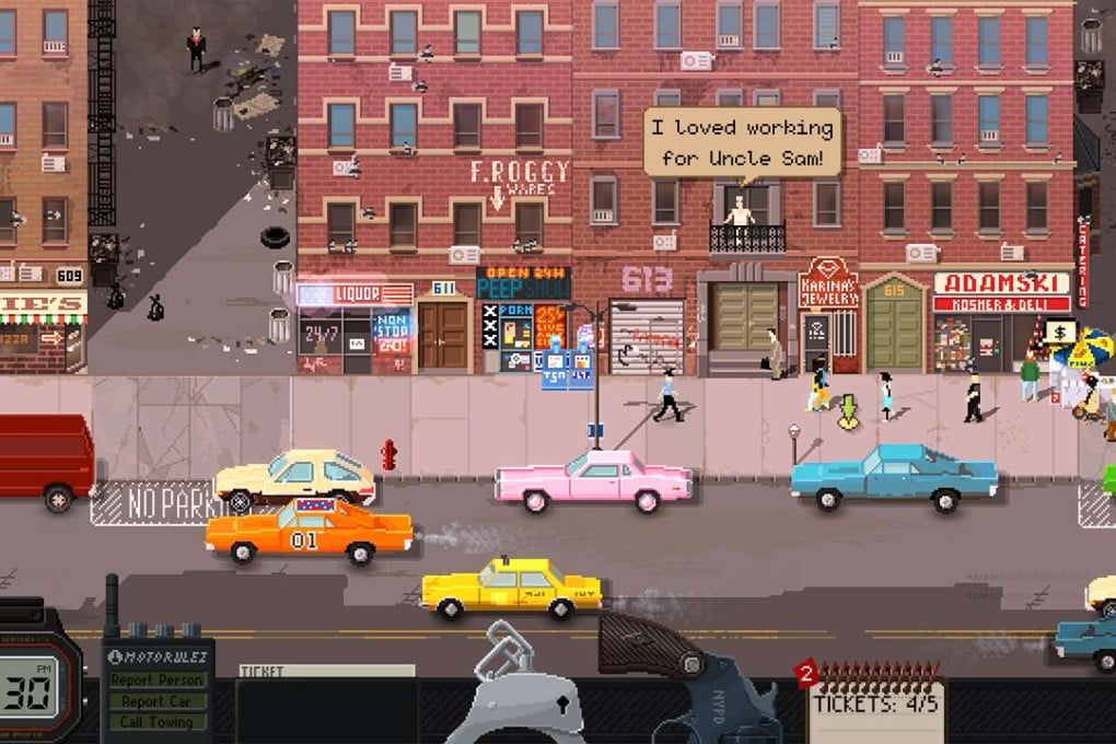 Art from the game Beat Cop.