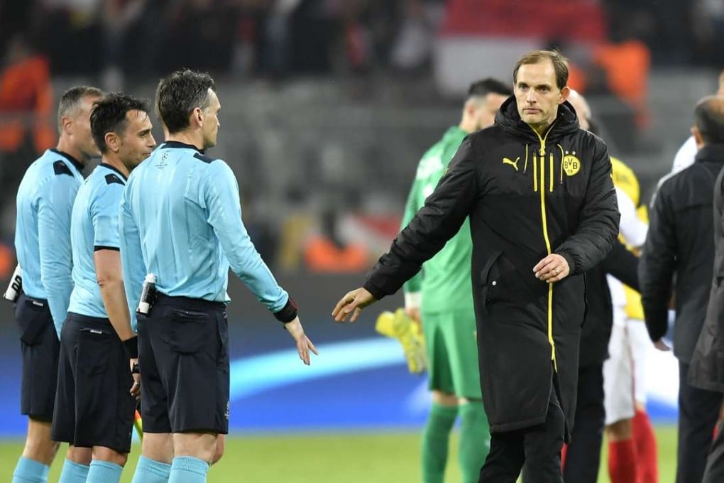 Borussia Dortmund manager Thomas Tuchel was furious with Uefa’s handling of the matter. Photo: AP