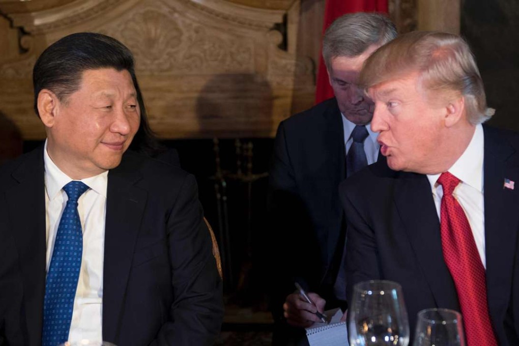 US President Donald Trump informed Chinese President Xi Jinping of US missile strikes on Syria as they were having dessert at the Mar-a-Lago estate. Photo: AFP