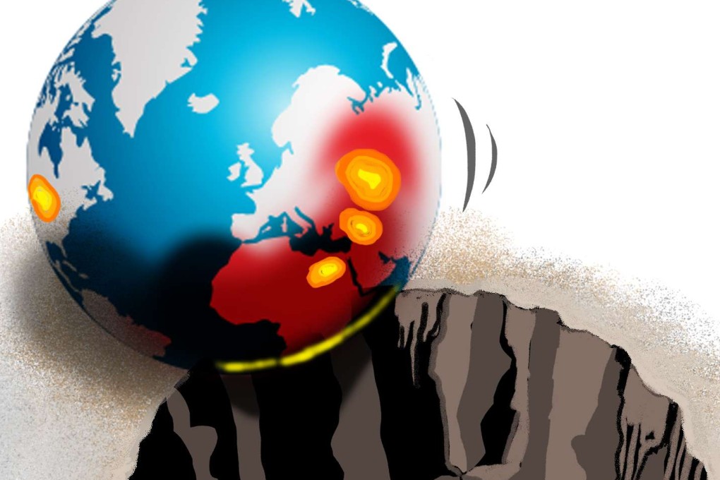 Kevin Rafferty worries that a conflagration is brewing from the deadly mix of an expanding list of political hot spots and incompetent leaders