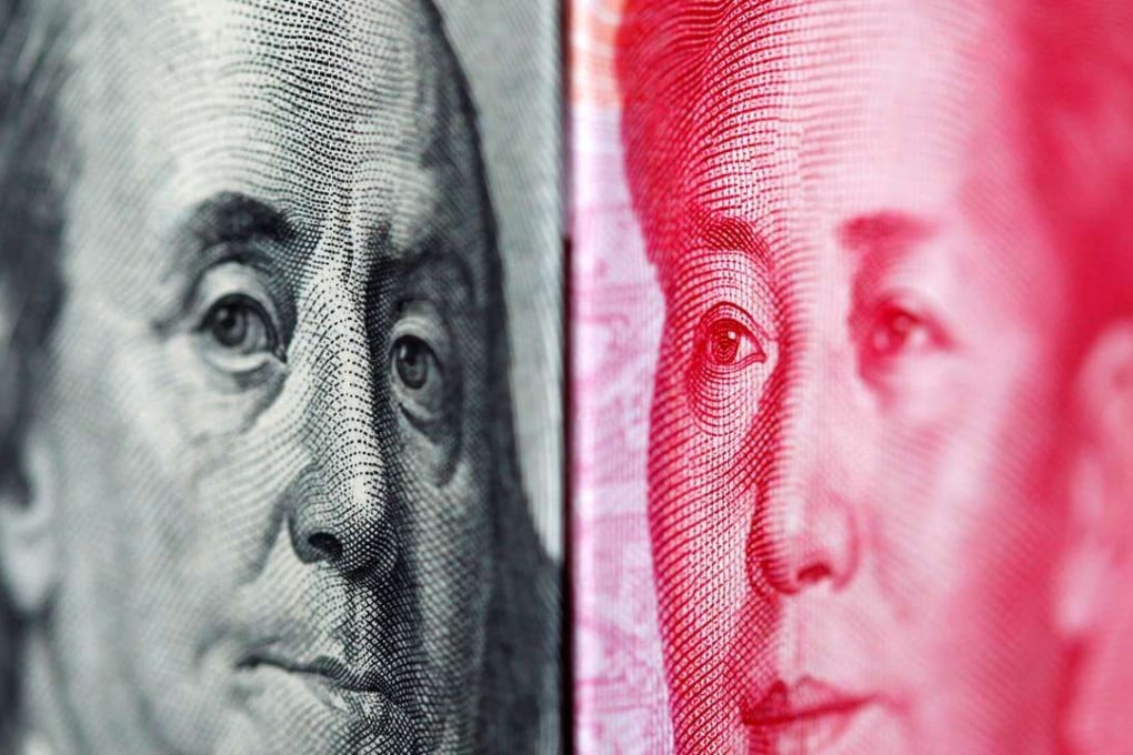 The yuan/dollar rate was set at 6.8651 on Thursday after US President Donald Trump said the US currency was too strong. Photo: Reuters