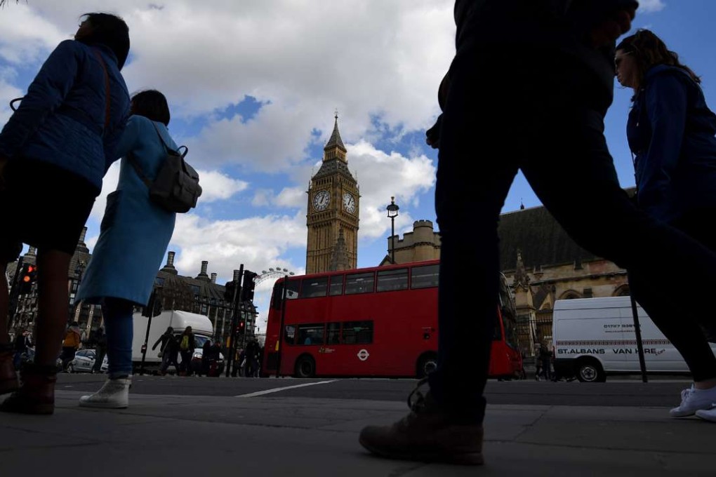 The Bank of England is seen in the City of London. Britain will always remain an offshore centre in the right time zone that bridges the American and the European continents. Photo: AFP
