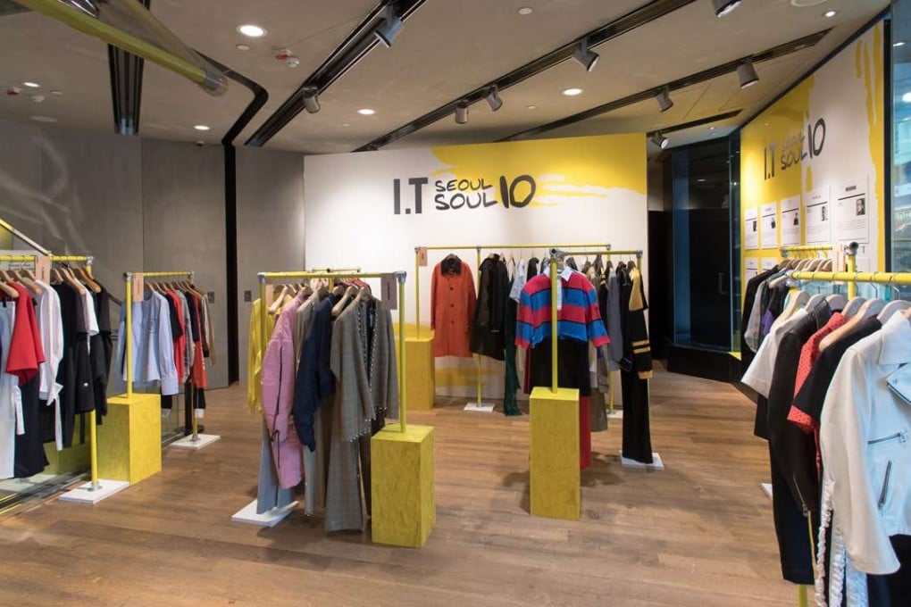 The Seoul 10 Soul Korean fashion pop-up at I.T. in Hysan Avenue, Causeway Bay,