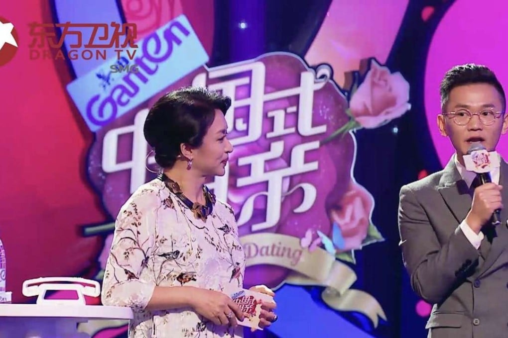 Jin Xing hosts her Chinese Dating programme. Photo: Handout