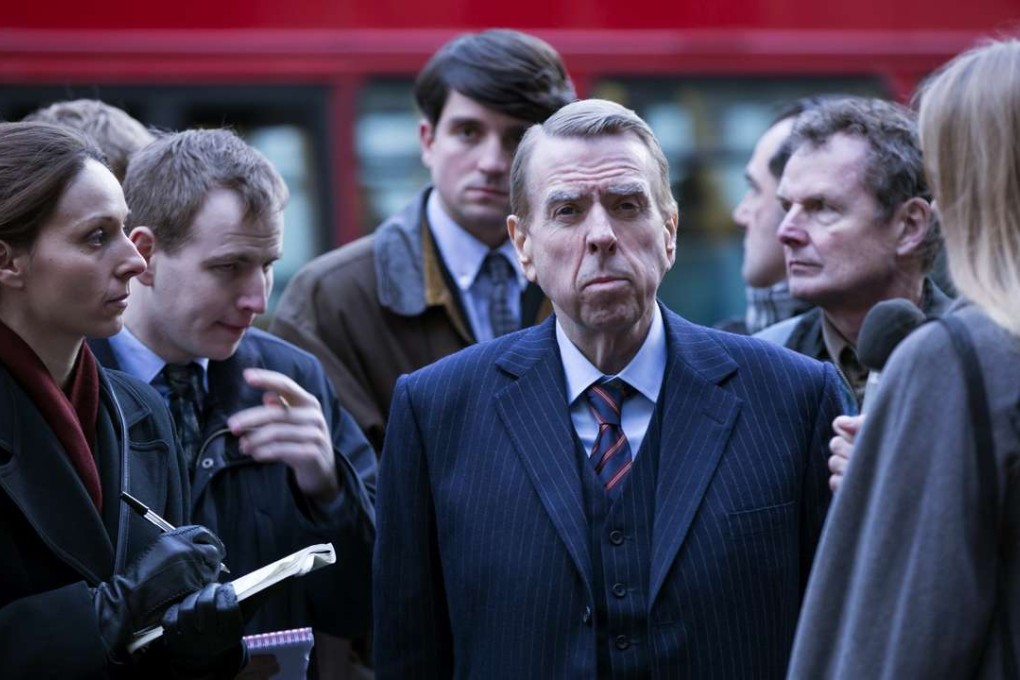 Timothy Spall as David Irving in the film Denial.
