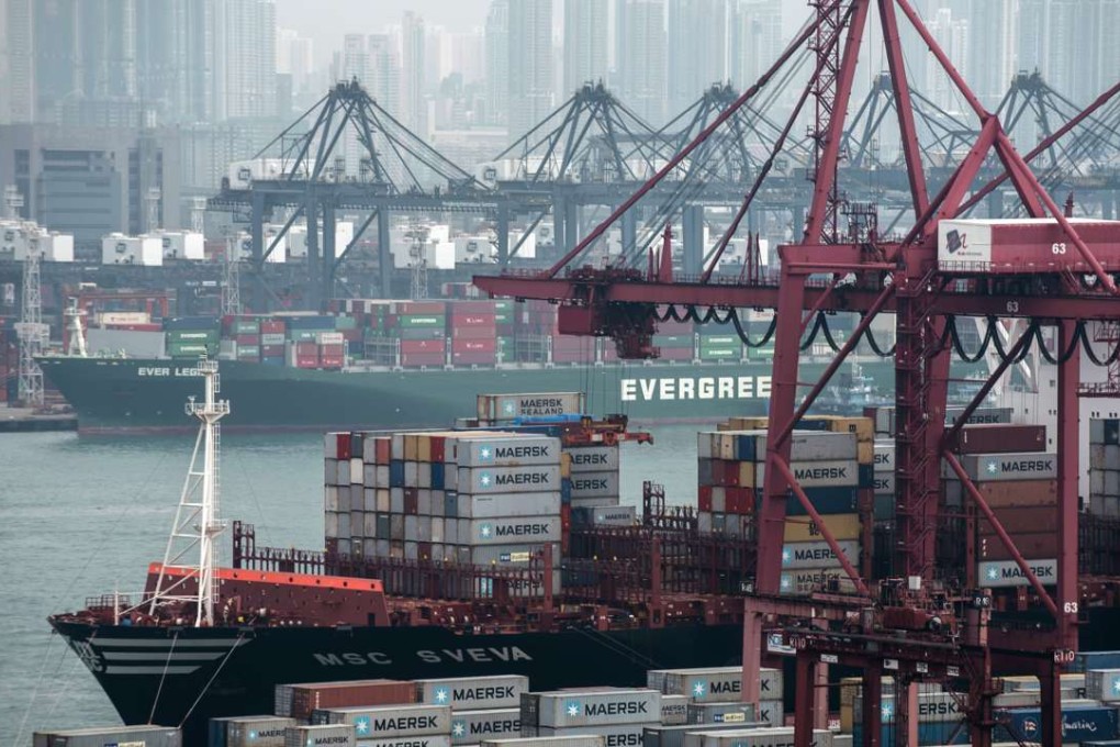 For the first time, a senior government official has said in public that the city should no longer be competing in the container terminal business. Photo: Bloomberg