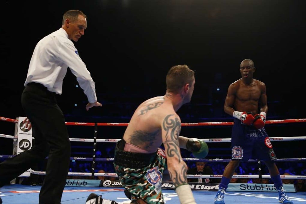 Scotland’s Ricky Burns was beaten by Julius Indongo in Glasgow, Scotland. Photo: Reuters