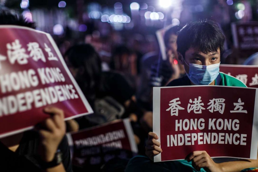 The Communist Party has for the first time identified separatist activities in Hong Kong as a focus of its national security strategy. Photo: AFP