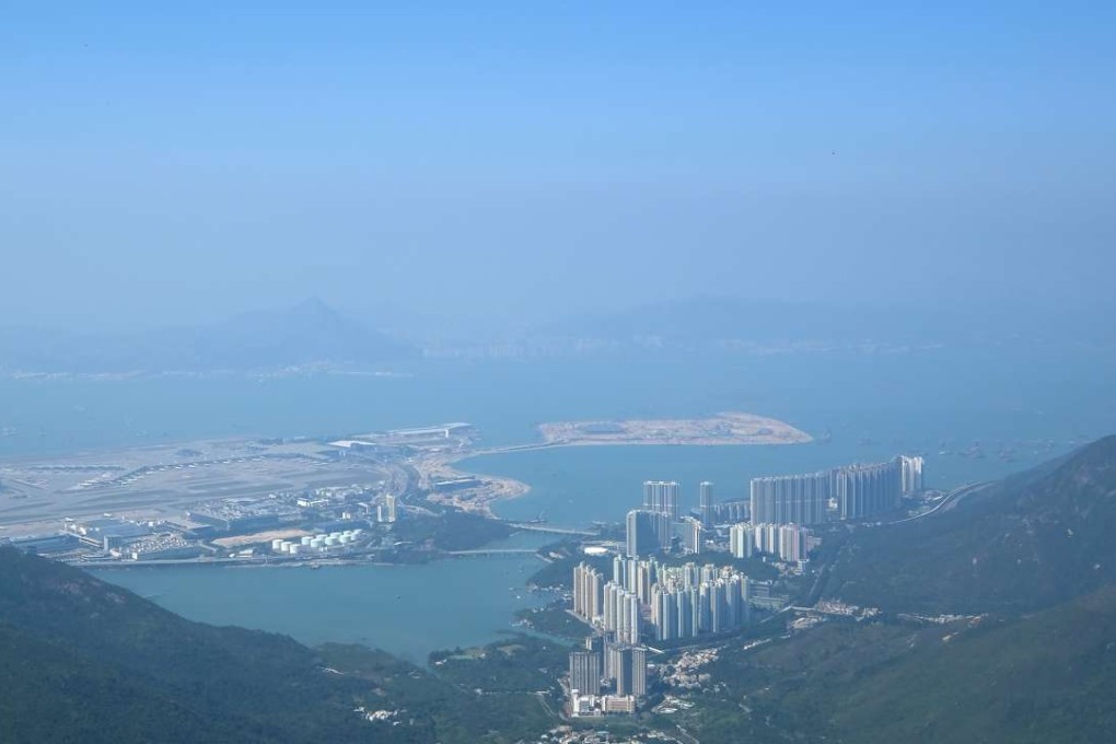 The current Tung Chung residential area as seen from afar. Photo: Stanley Shin