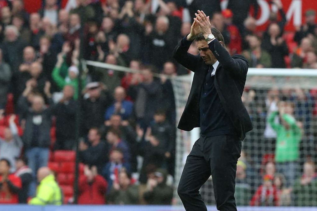 Chelsea manager Antonio Conte says his team now face six cup finals to claim Premier League glory. Photo: EPA