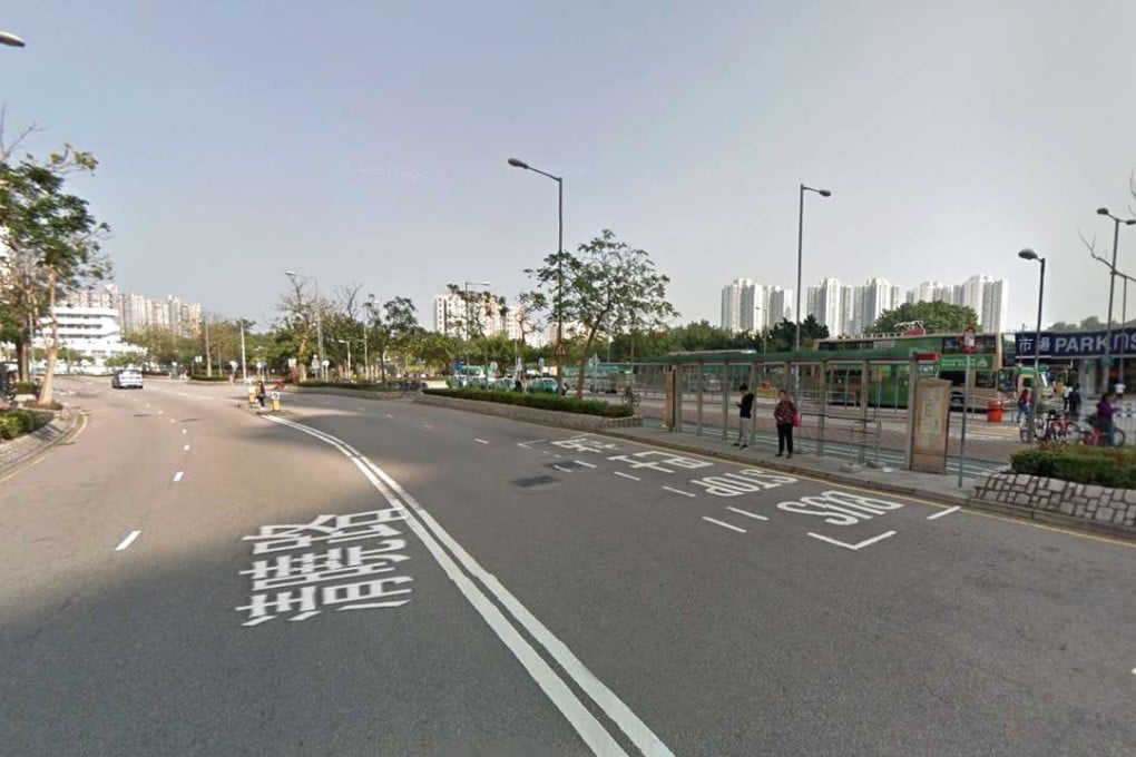 Two men were arrested after a high-speed car chase with police in Sheung Shui early Tuesday. Photo: Handout