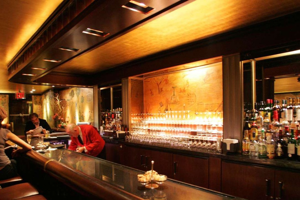 Bemelmans Bar at the Carlyle Hotel on Manhattan’s Upper East Side is the place for sophisticates and martinis. Photo by Nancy Kaszerman/ZUMA Press
