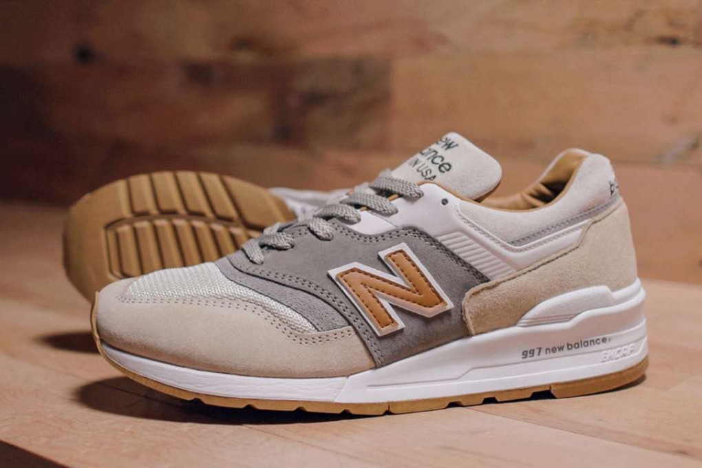 J Crew x New Balance 997 Cortado trainers (HK$1,750) from J Crew, 9 On Lan Street, Central.