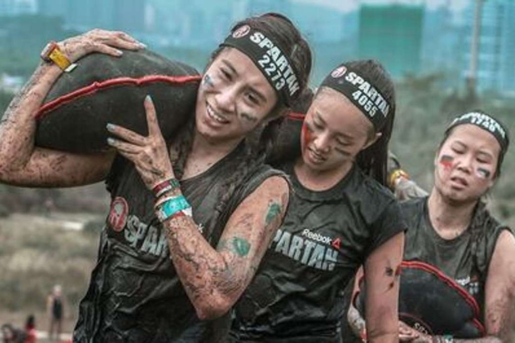 Competitors in the 2016 Spartan race in Hong Kong. Photos: Handout