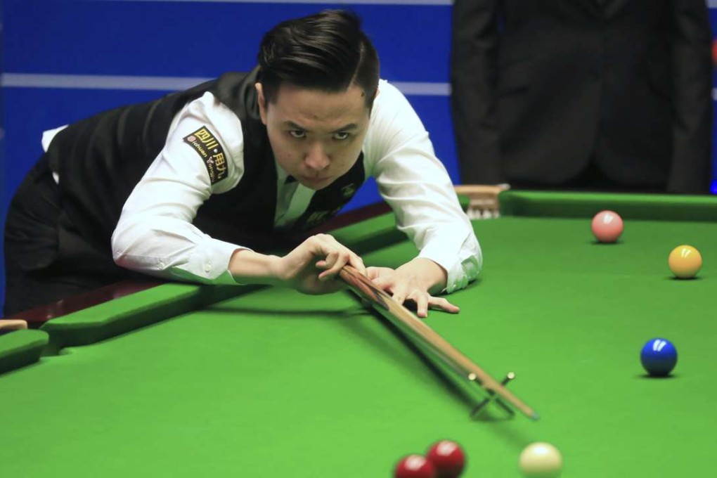 Xiao Guodong is in round two after a surprise win over Ryan Day. Photo: AP