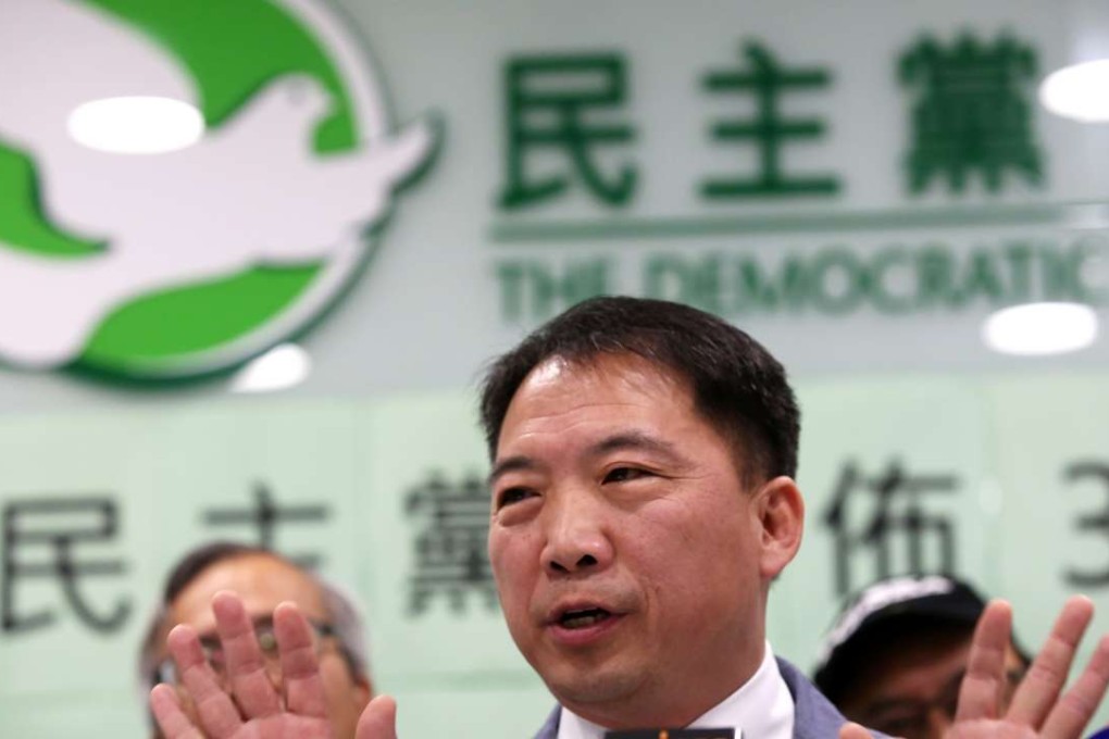 Democratic Party's Legislator Wu Chi-wai’s latest hare-brained idea was to call on chief executive-elect Carrie Lam to pardon Occupy participants who have been charged or jailed. Photo: Edward Wong