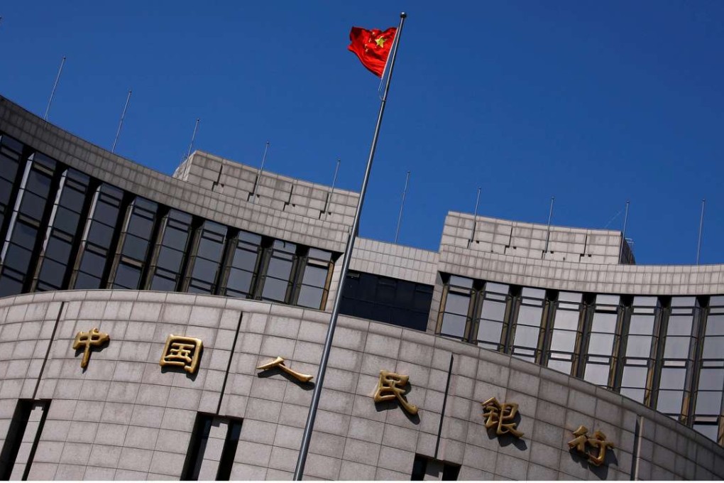 The PBOC People’s Bank of China cut the yuan’s mid-point rate to 6.8664, weaker by 128 basis points from the previous day. Photo: Reuters