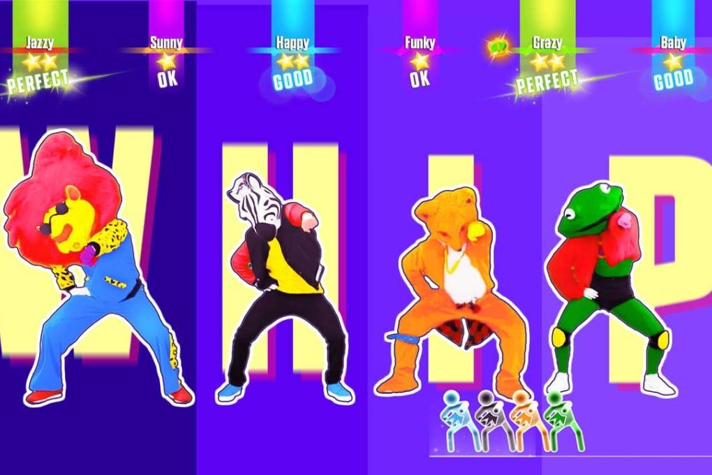 A still from the game Just Dance 2017.