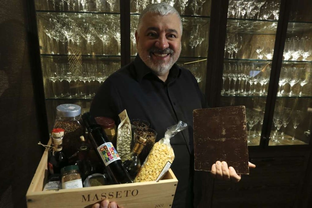 Umberto Bombana, of 8½ Otto e Mezzo Bombana. Picture: Dickson Lee