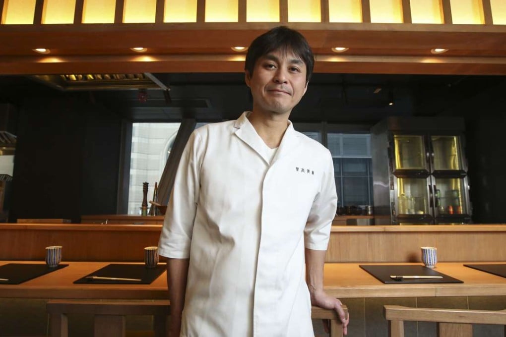 Masahiro Kasahara at Sanpi-Ryoron in Causeway Bay. Picture: Edmond So