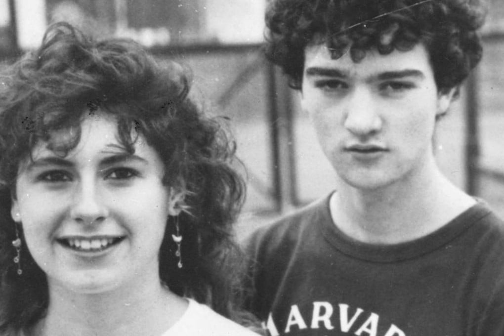 Nicola Myers and Kenneth McBride in 1985.
