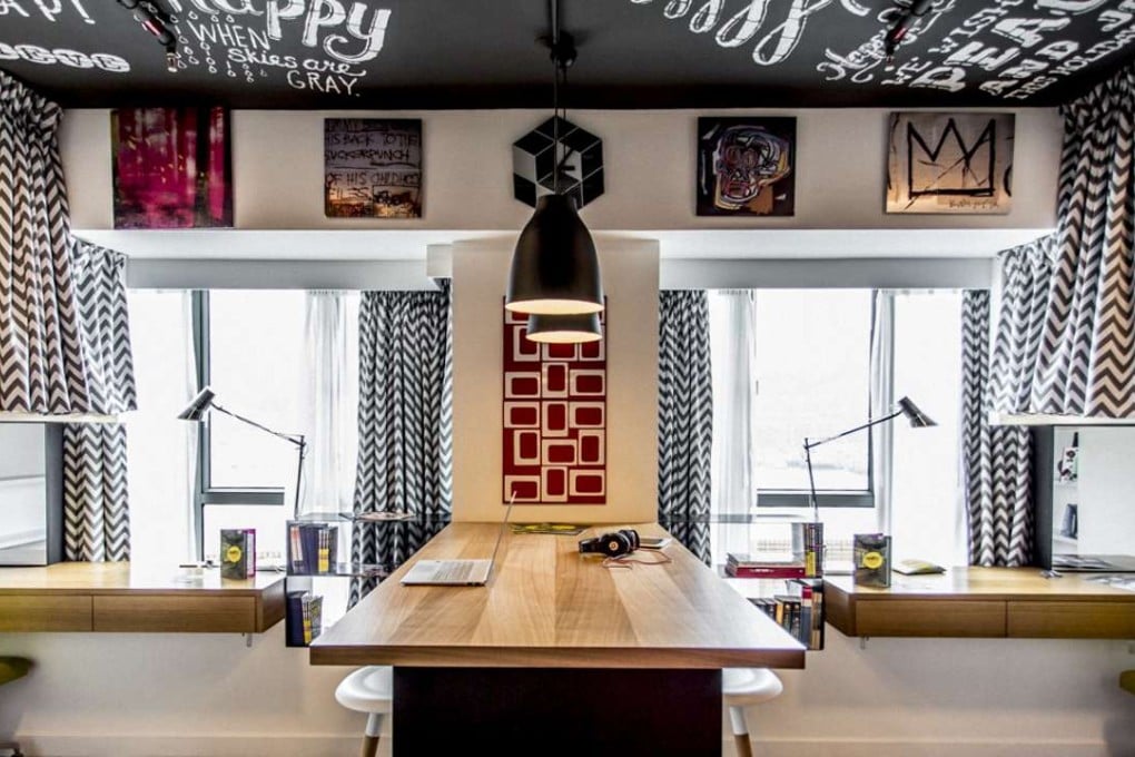 Rooms at Campus are reconfigured for co-living by students and redesigned in a style to suit the needs of millennials.