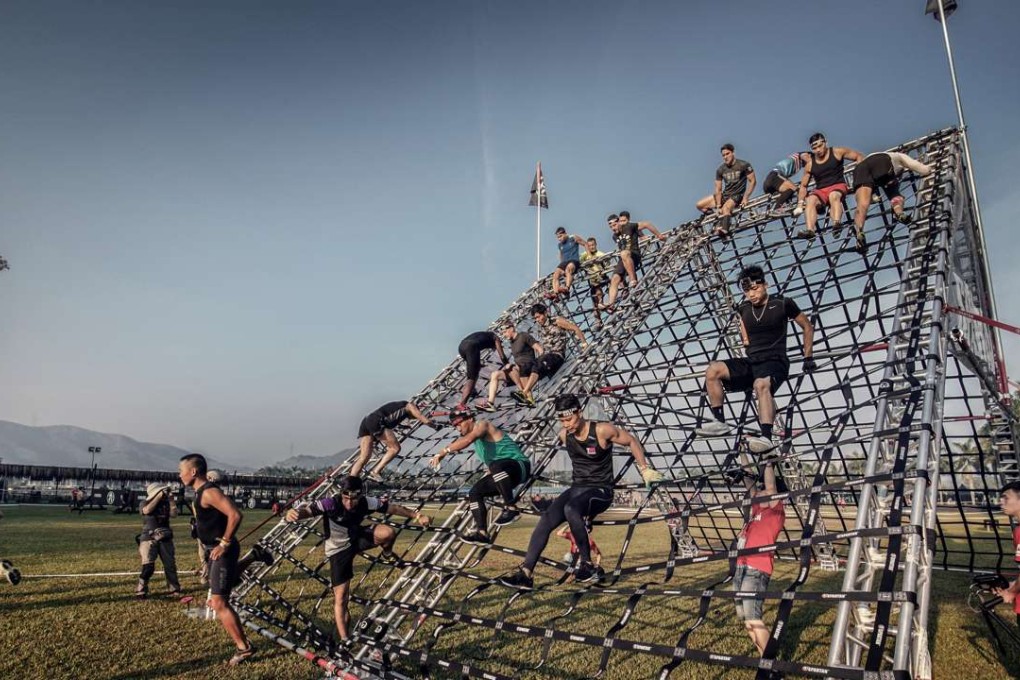 Competitors in action at the Spartan Race Hong Kong 2016. Photo: Spartan Race