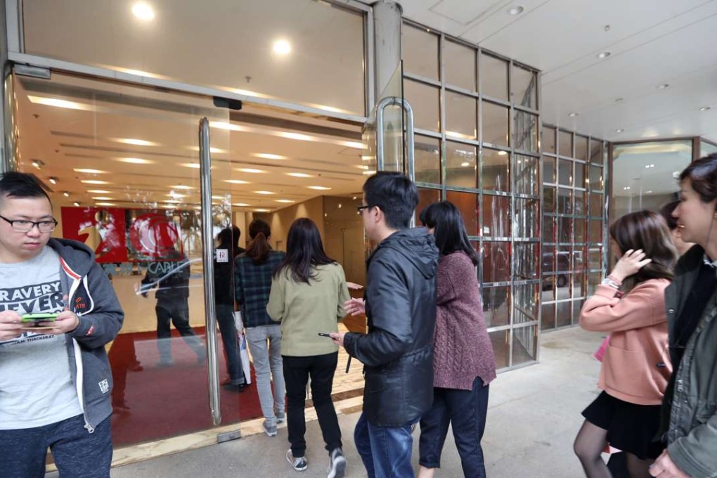 Entrance of i-Cable office in Tsuen Wan, Hong Kong. Photo: Edward Wong