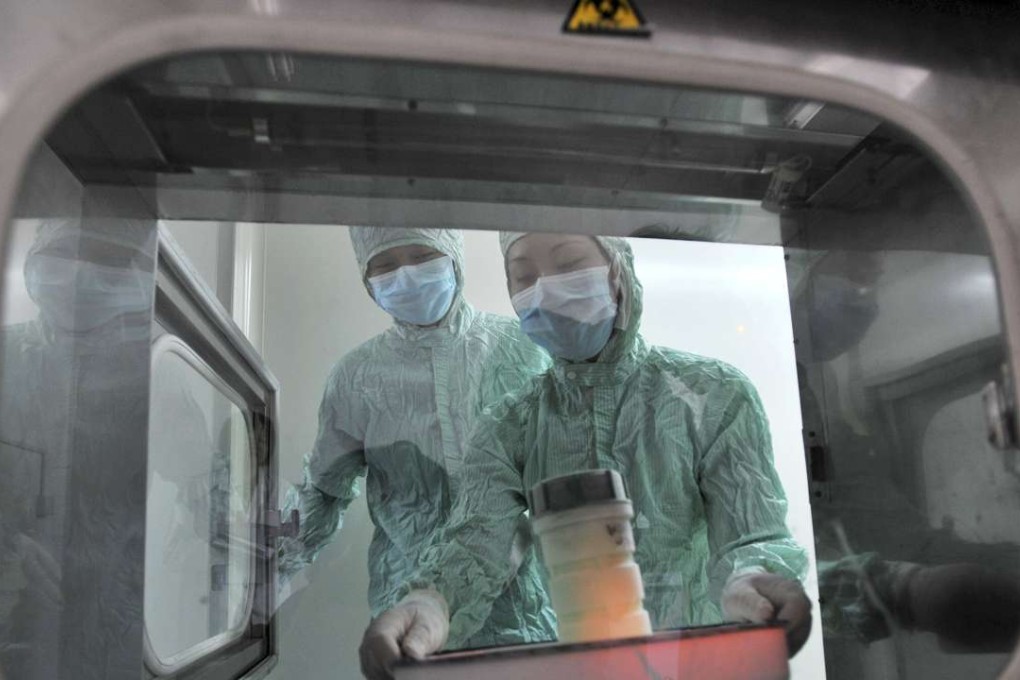 China is one of the world’s largest producers of academic papers, contributing more than 300,000 works to international journals annually. Pictured, technicians produce vaccines for bird flu at a lab in Wuhan, Hubei province in this file photo from 2009. Photo: Reuters