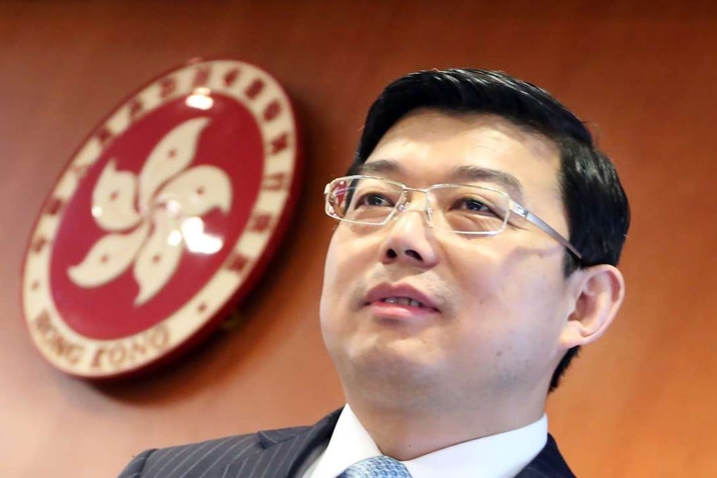 Wang Zhenmin, the legal chief for the central government’s liaison office, warned the city risked protracted instability if electoral reform was pursued in the near future. Photo: Nora Tam