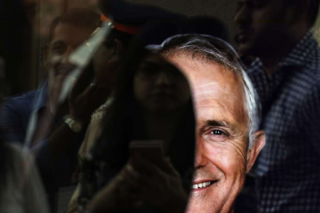 Australian Prime Minister Malcolm Turnbull has recorded a rise in voter support just days after tightening rules for foreigners seeking work and citizenship under an “Australia first” policy, a newspaper poll showed on Monday. Photo: Reuters