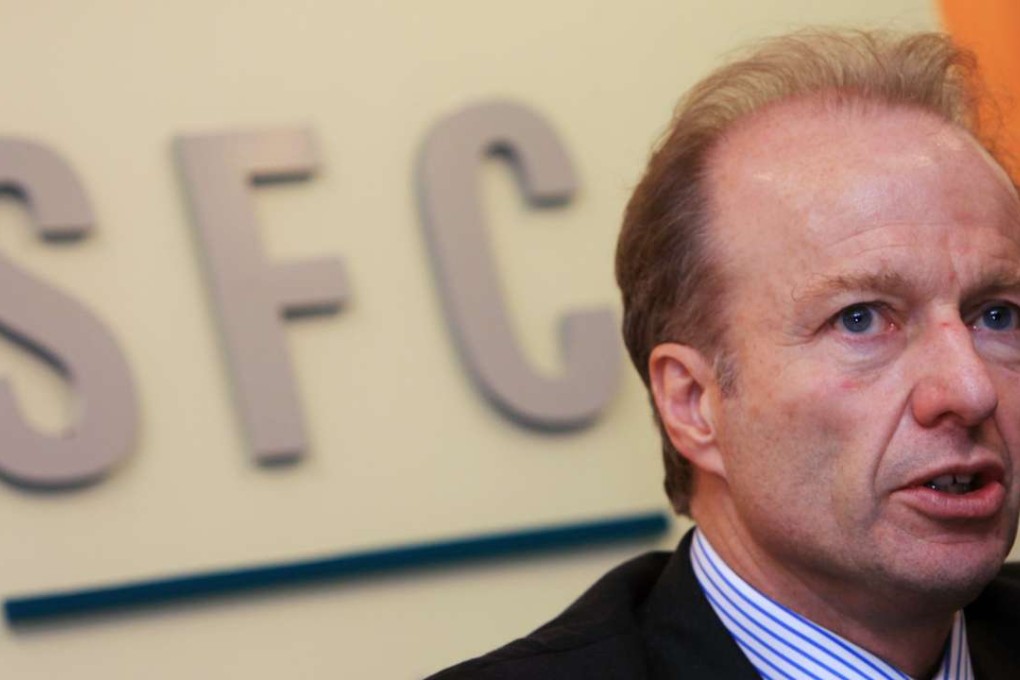 Ashley Alder’s contract will be renewed for three years when the current one expires in September. Photo: David Wong