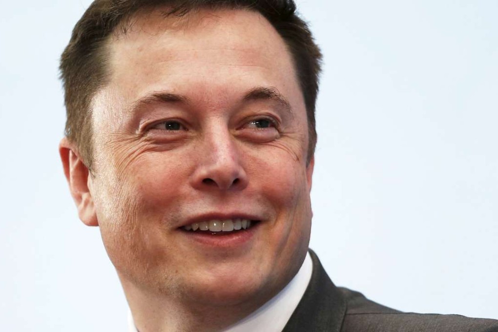 Tesla Chief Executive Elon Musk smiles as he attends a forum on start-ups in Hong Kong in January, 2016. Photo: REUTERS/Bobby Yip