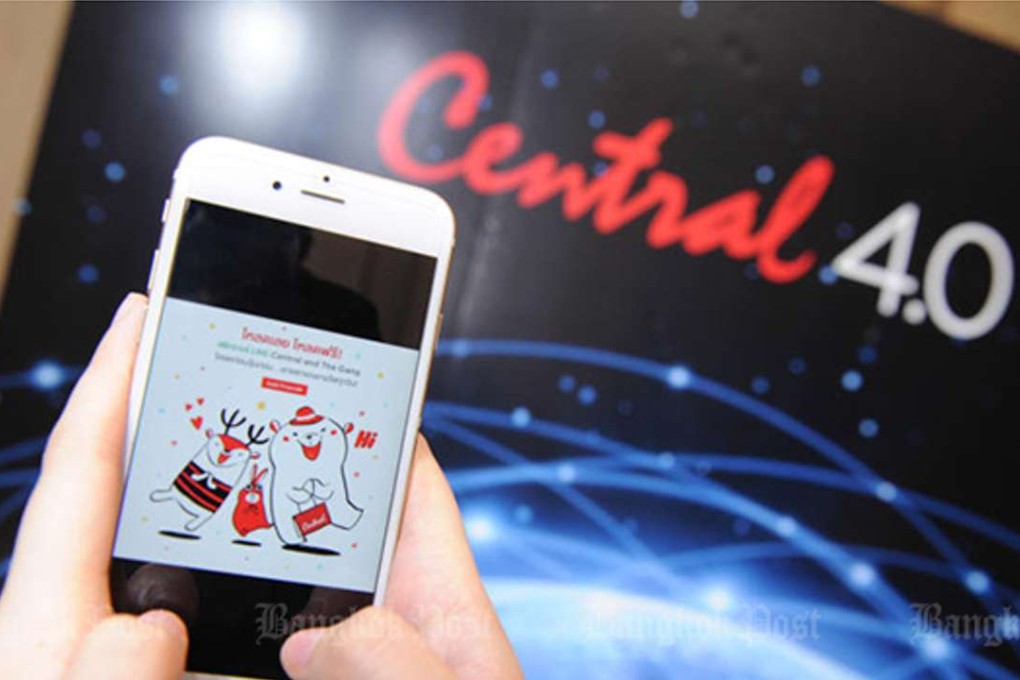 With its new Central 4.0 concept, Thailand’s biggest retail group is aiming to provide a seamless online experience for shoppers inside its stores and anywhere else they may be. Photo: Bangkok Post