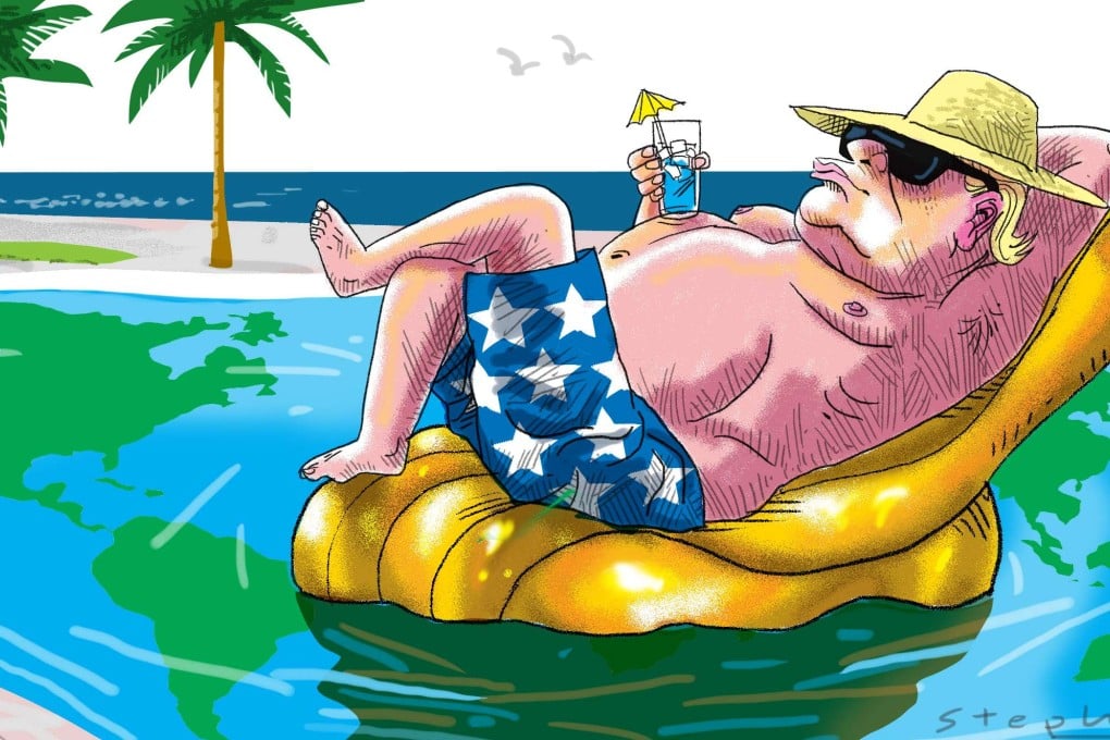 Tom Plate says the gains from Trump’s much-criticised weekend retreats at his Florida estate outweigh any costs