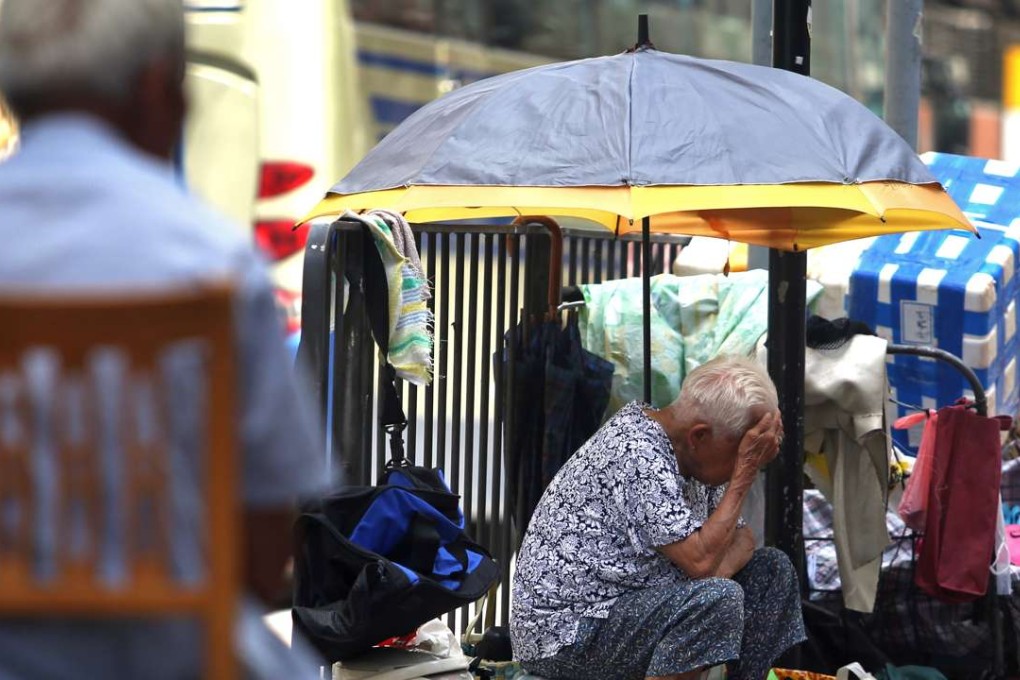 Of Hong Kong’s 18 districts, Sham Shui Po has the highest rate of poverty. Photo: Sam Tsang