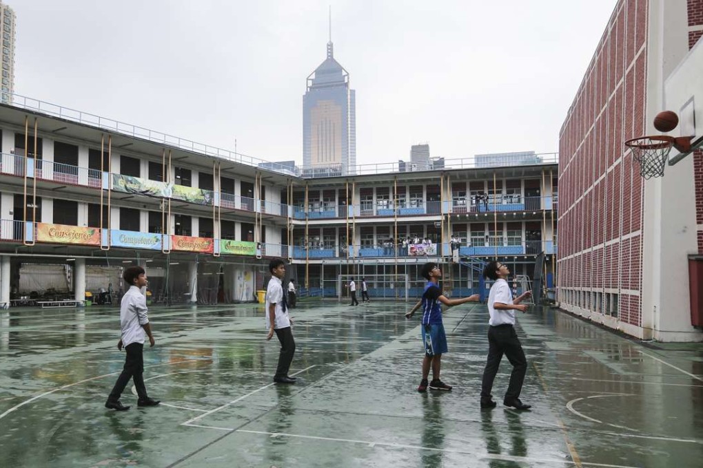 Wah Yan college made a U-turn decision to join the direct subsidy scheme, giving the school greater discretion in accepting students with high scores. Photo: Dickson Lee