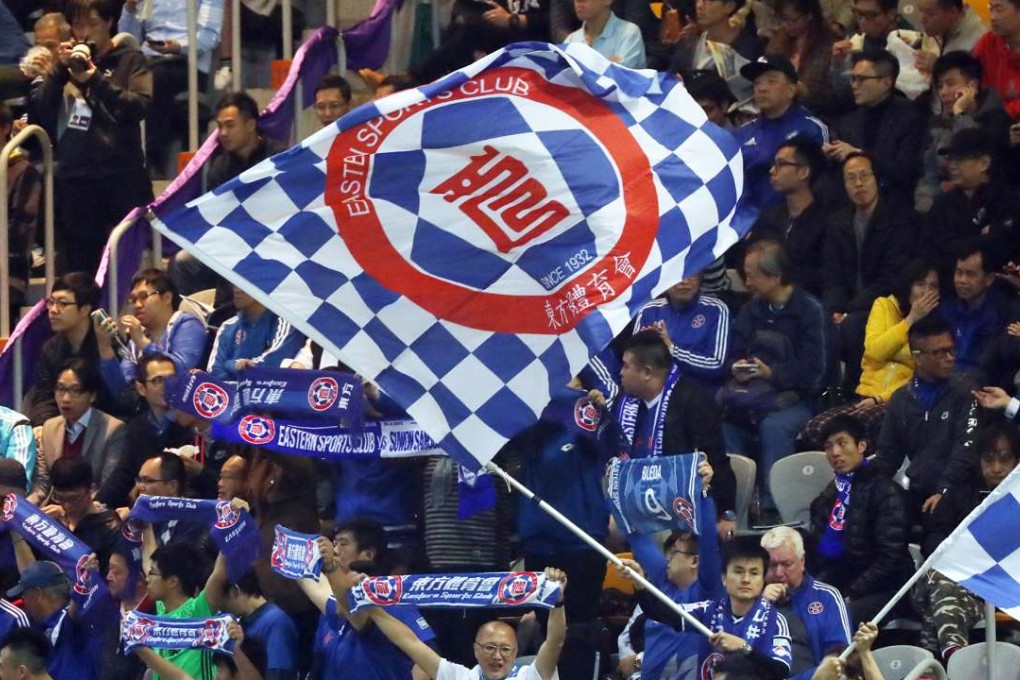 Fans of Eastern during the AFC Champions League match against Suwon Bluewings at Mong Kok Stadium last month. Photo: Nora Tam