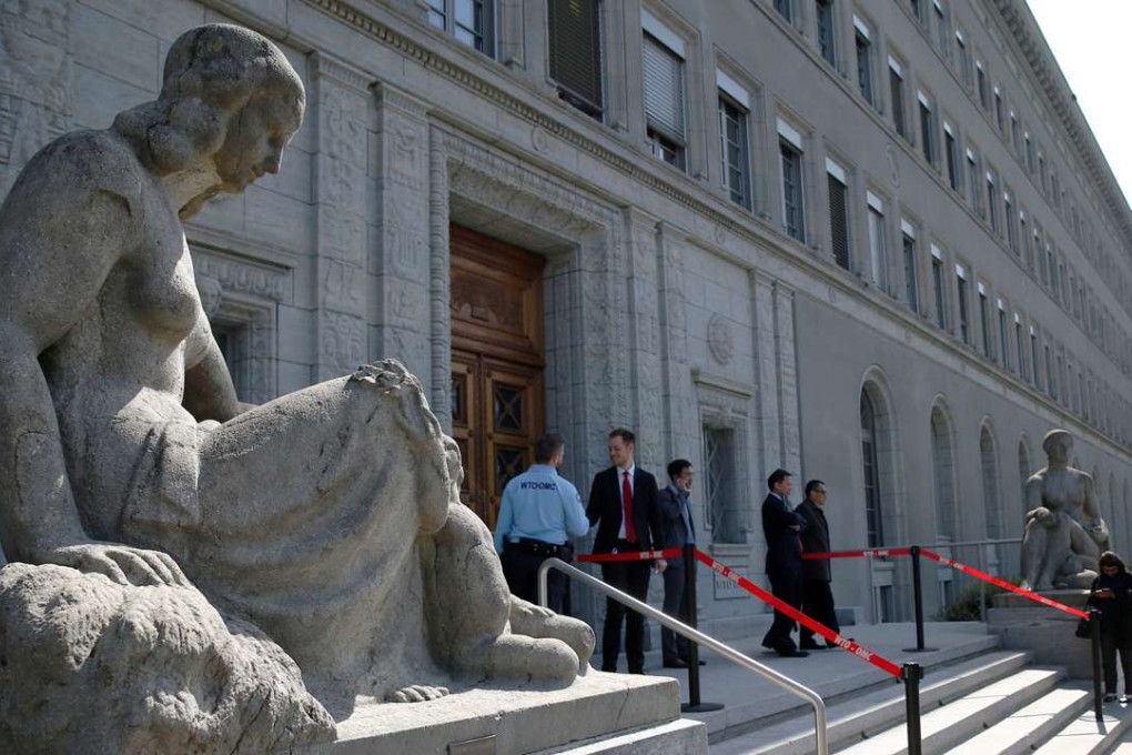 The headquarters of the World Trade Organisation in Geneva. Photo: Reuters