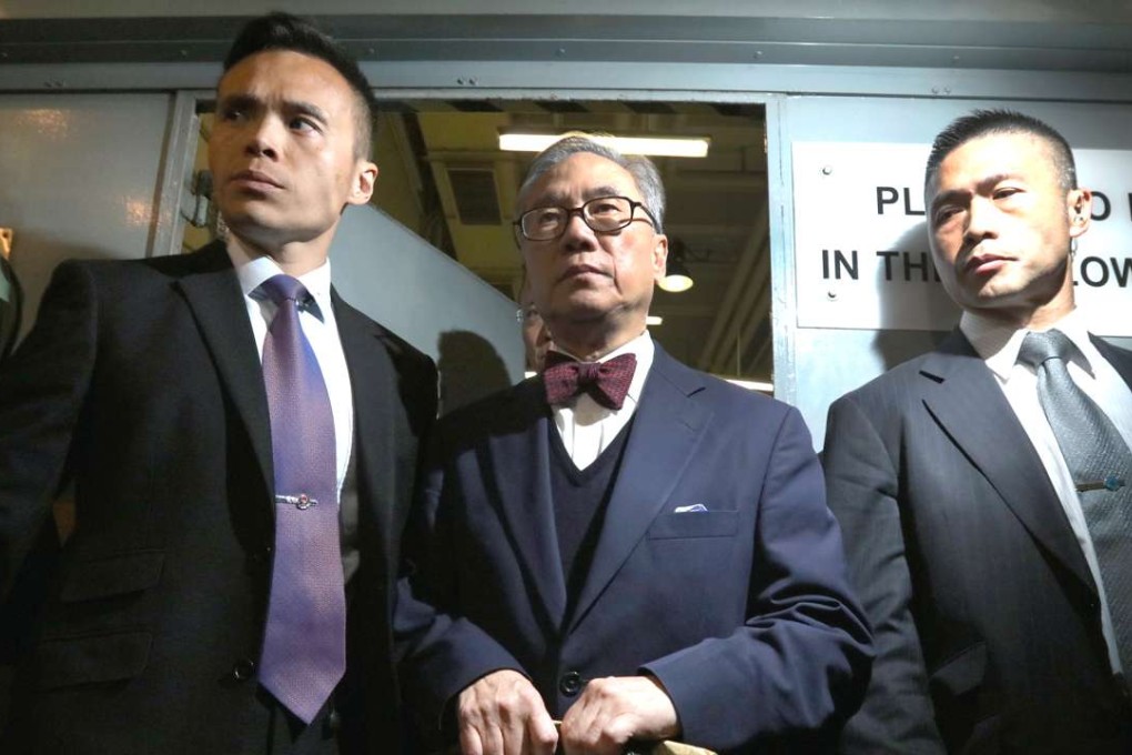 Donald Tsang was released on bail until his appeal. Photo: Felix Wong