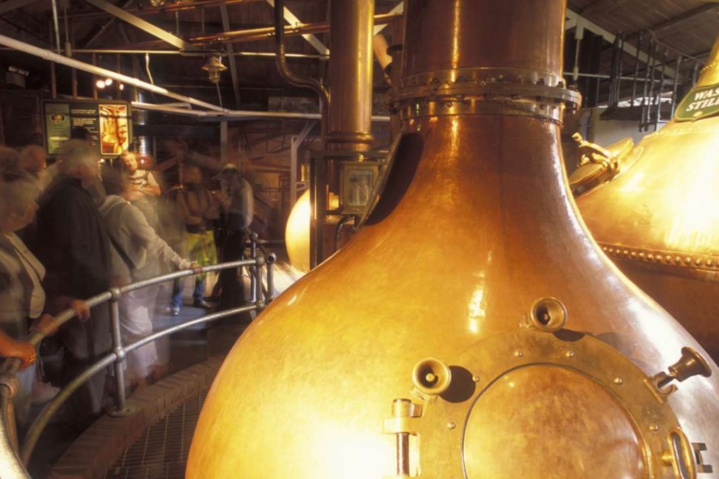 Pot stills at the Jameson distillery. Photo: Alamy