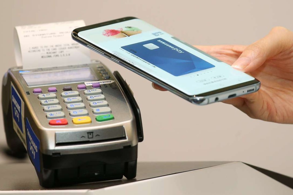 Samsung Pay was launched in Hong Kong on Wednesday. Photo: David Wong