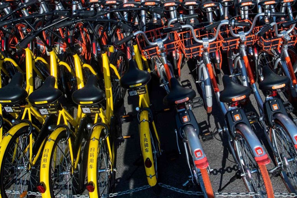 China s bike sharing battle ratchets up a notch as Didi Chuxing enters the fray South China Morning Post