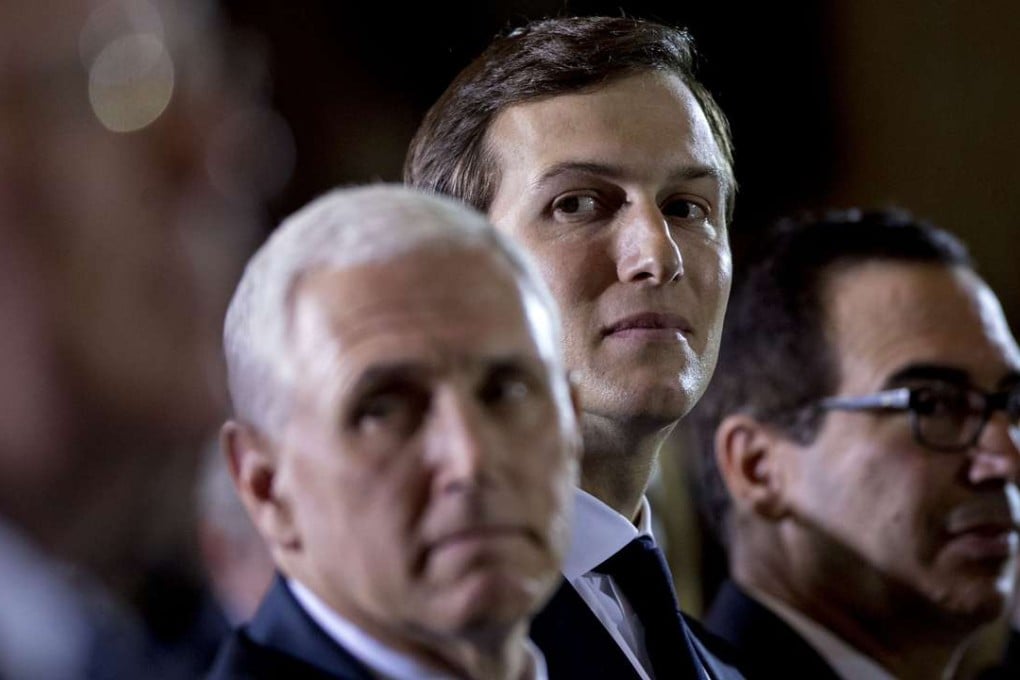 Jared Kushner, senior White House adviser and son-in-law of US President Donald Trump, is part of a long line of dynastic players in world politics. Photo: Bloomberg