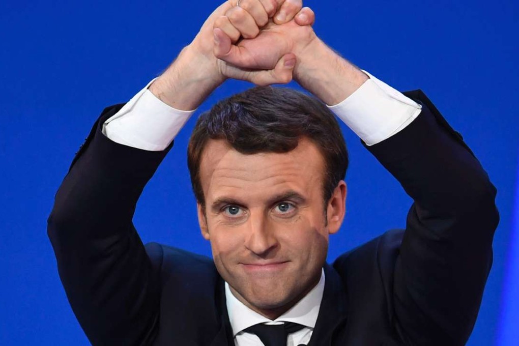 French presidential candidate Emmanuel Macron seems a shoo-in to win in the run off on May 7. Photo: AFP