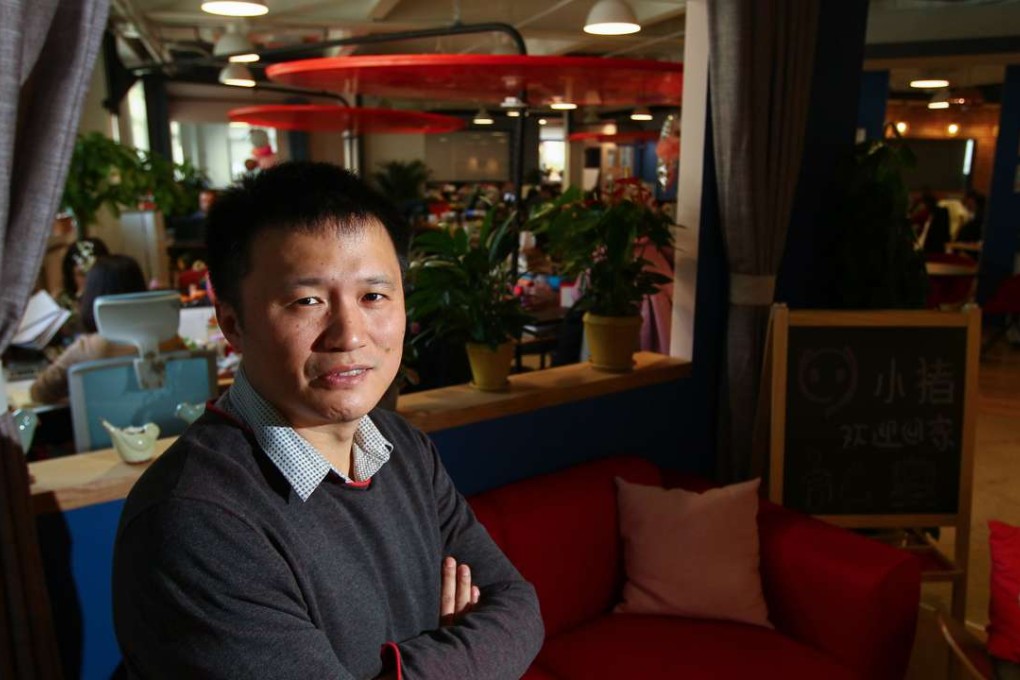 Kelvin Chen says Xiaozhu is communicating with authorities to ensure compliance with industry regulations. Photo: Simon Song