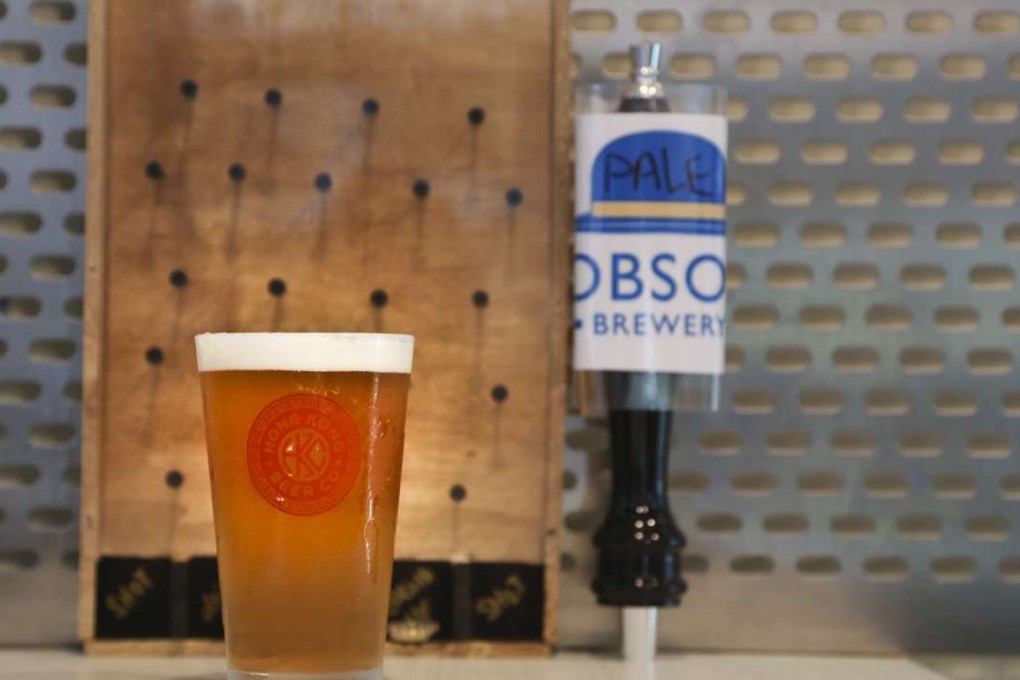 Evolution draught beer at 99 Bottles in Central. Photo: James Wendlinger